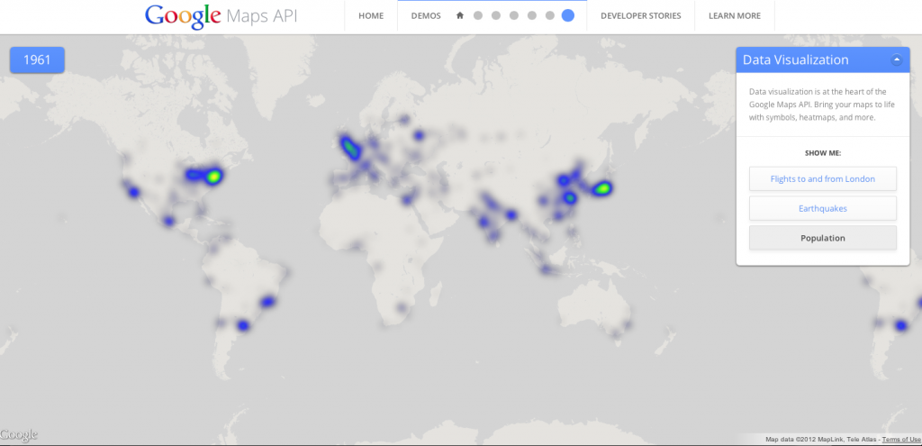 快来体验各式各样的Google Map API应用插图4