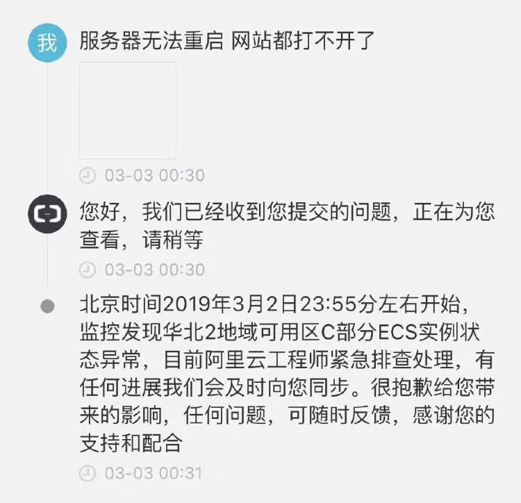 阿里云华北区挂了，怀疑是硬盘故障引起插图1