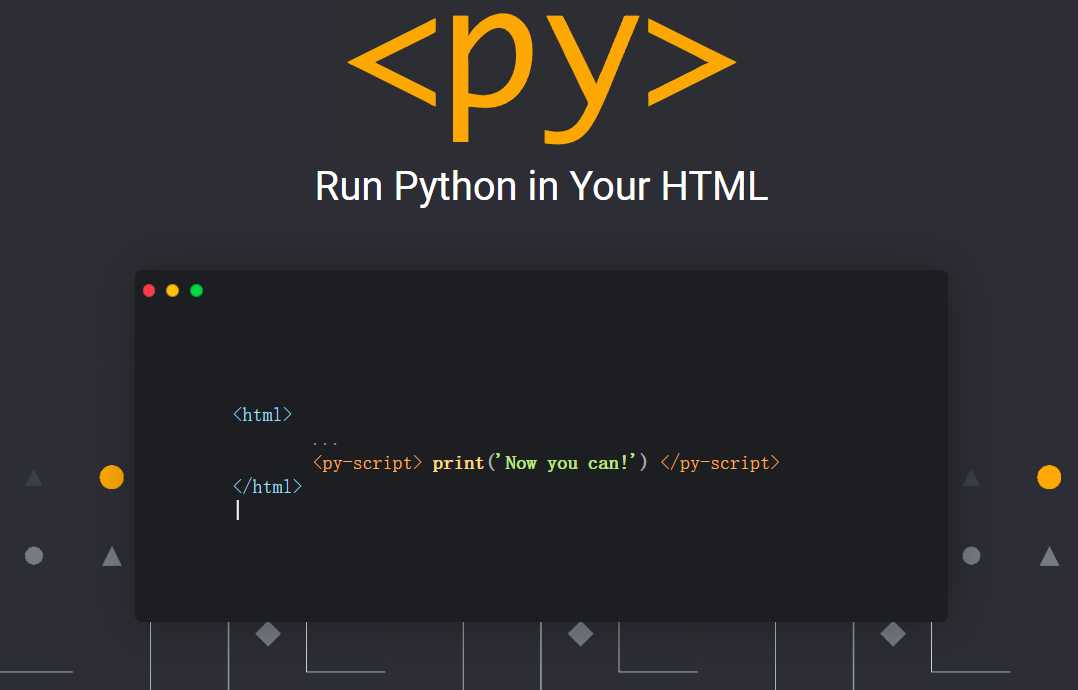 浏览器端可以直接运行Python了插图