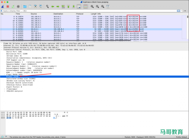 使用 Wireshark 分析 TCP 吞吐瓶颈插图4