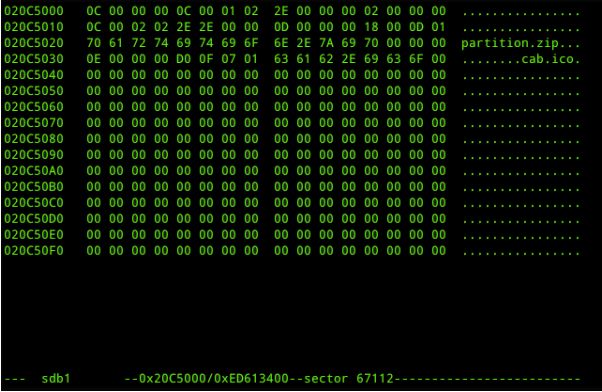 linux系统数据恢复,步骤15