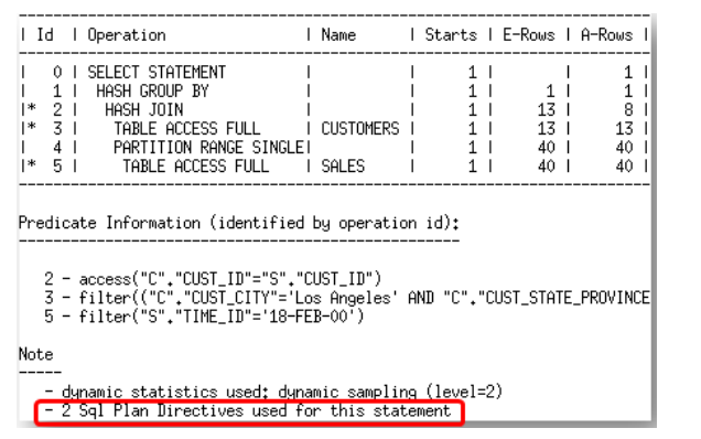 Oracle 12C优化器