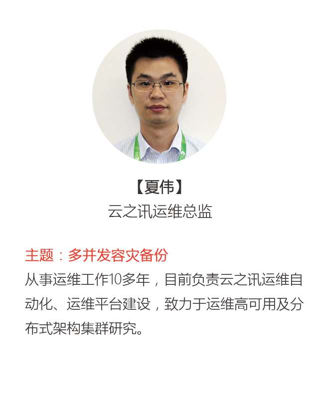 云之讯运维总监夏伟