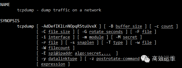 tcpdump
