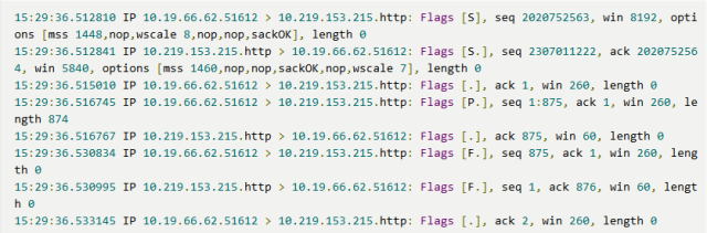tcpdump