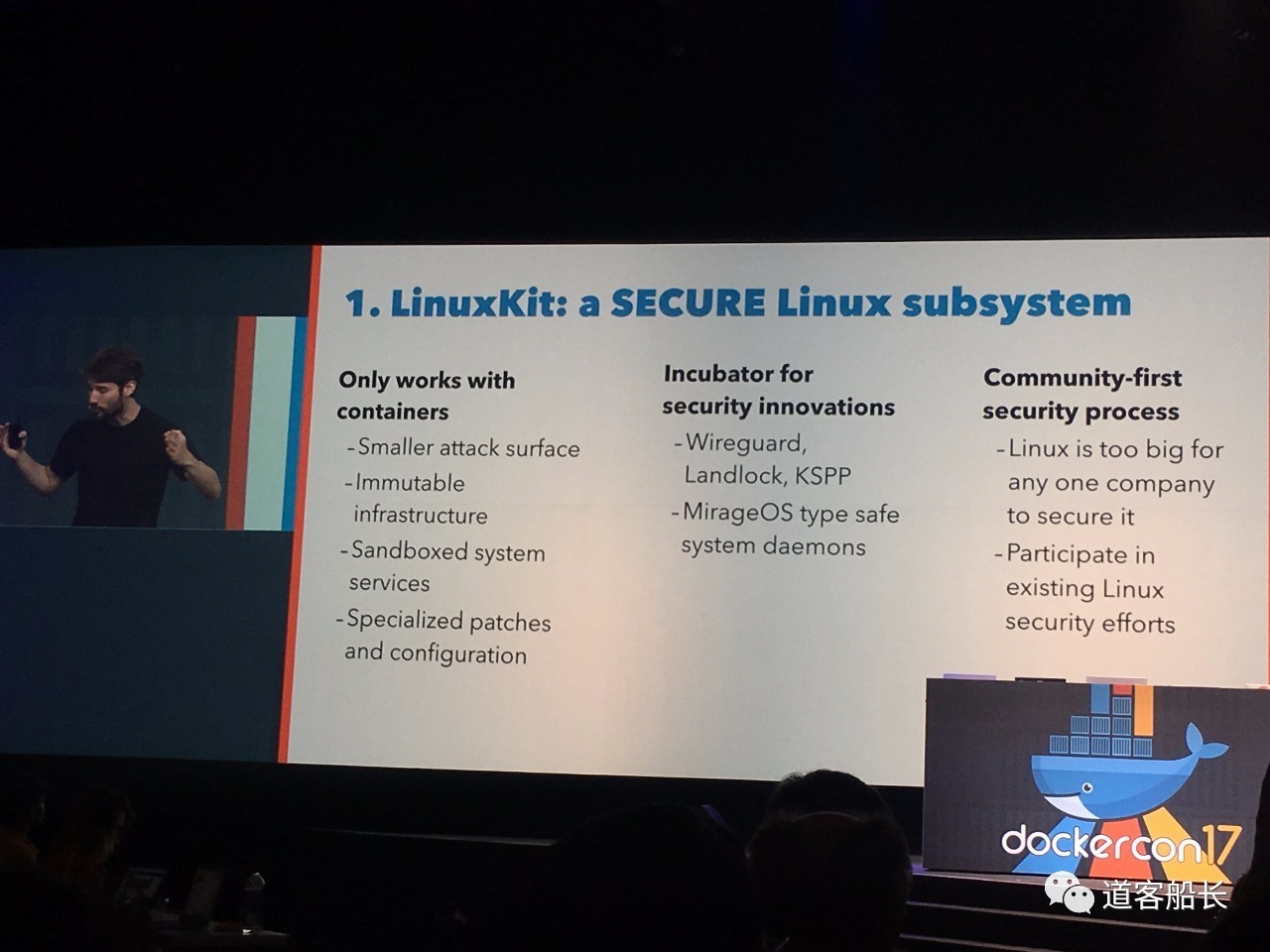 DockerCon 2017 D1: 发布 LinuxKit 染指 OS，Docker 项目演化为 Moby插图7