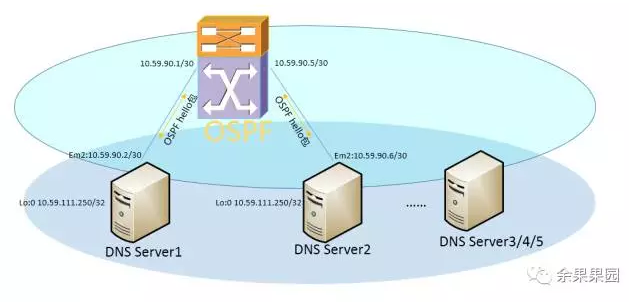 系统运维：DNS通过软路由（Quagga's OSPF）实现负载均衡插图2