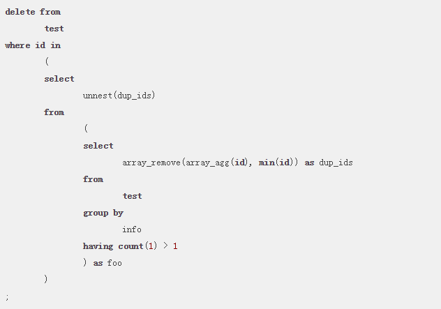 array
