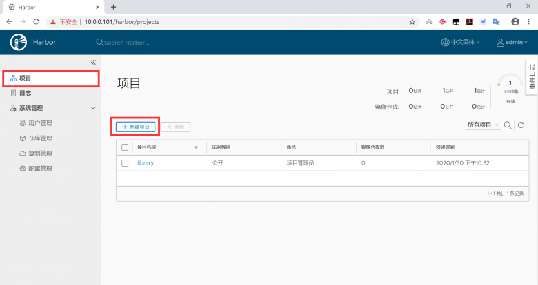 docker-分布式镜像仓库Harbor插图3