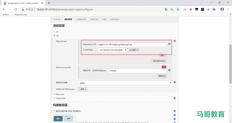 jenkins配置自动构建部署插图7