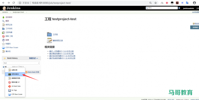 jenkins配置自动构建部署插图9