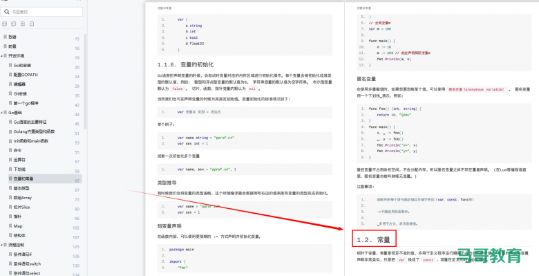 一个文档把Go语言所有核心知识点撸全了,太太太强了!(后附视频)插图1 一个文档把Go语言所有核心知识点撸全了,太太太强了!(后附视频)插图1