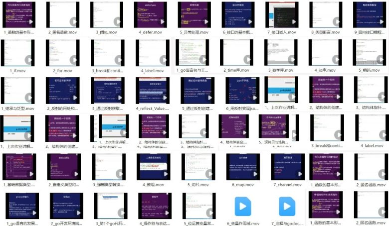 Go语言神器 | 超全学习资源+笔记，新手到大牛全过程资源汇总！插图4