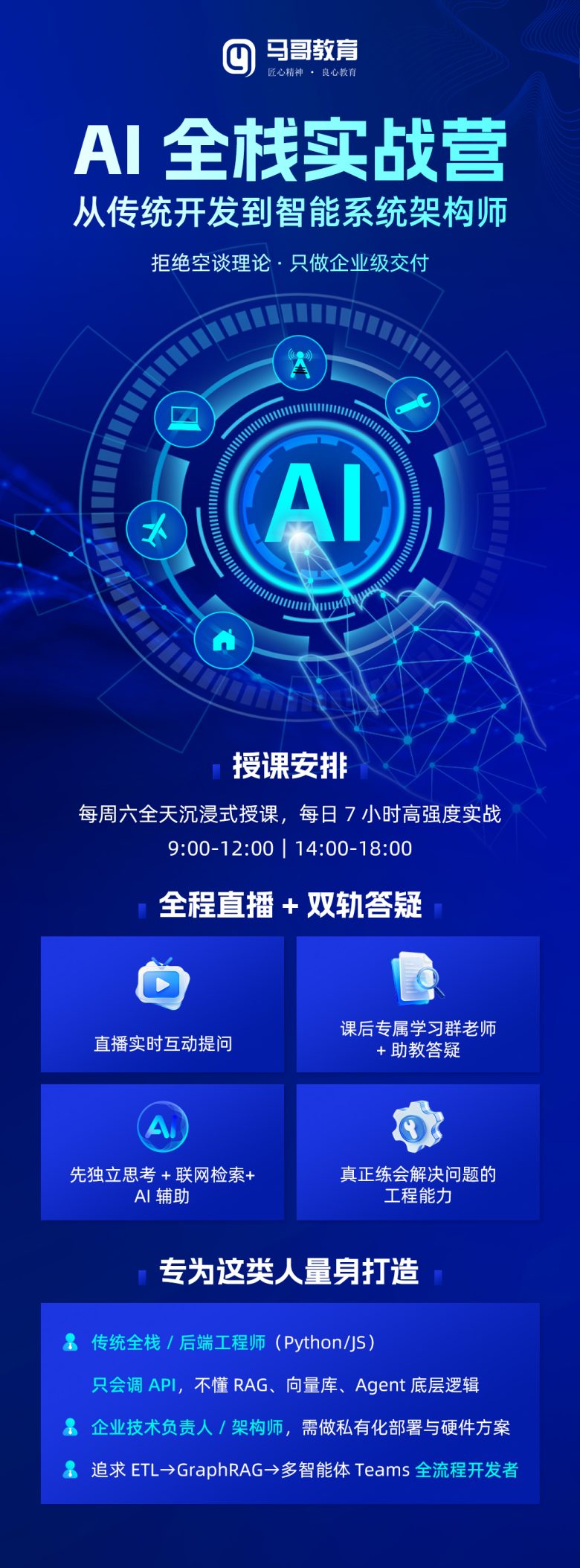 新课首发｜《AI全栈实战营》：拒绝只调API,带你亲手构建企业级“私有化大脑”！插图1